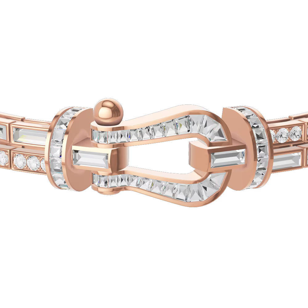 Bracelet Force 10, grand modèle, pavé