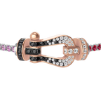 Bracelet Force 10, grand modèle, pavé