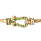 Bracelet Force 10, moyen modèle, pavé