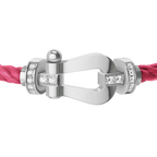 Bracelet Force 10, grand modèle, semi-pavé