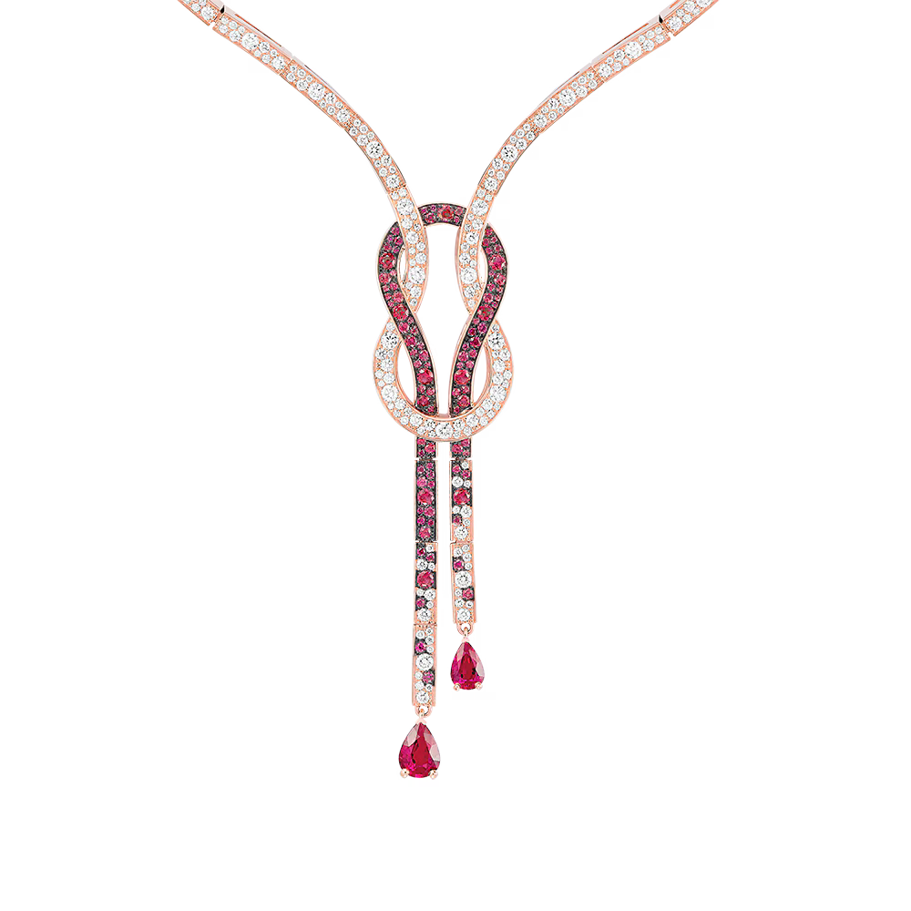 Collier Chance Infinie, pavé