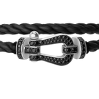 Bracelet Force 10, grand modèle, pavé