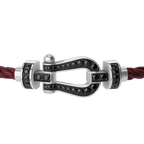 Bracelet Force 10, moyen modèle, pavé