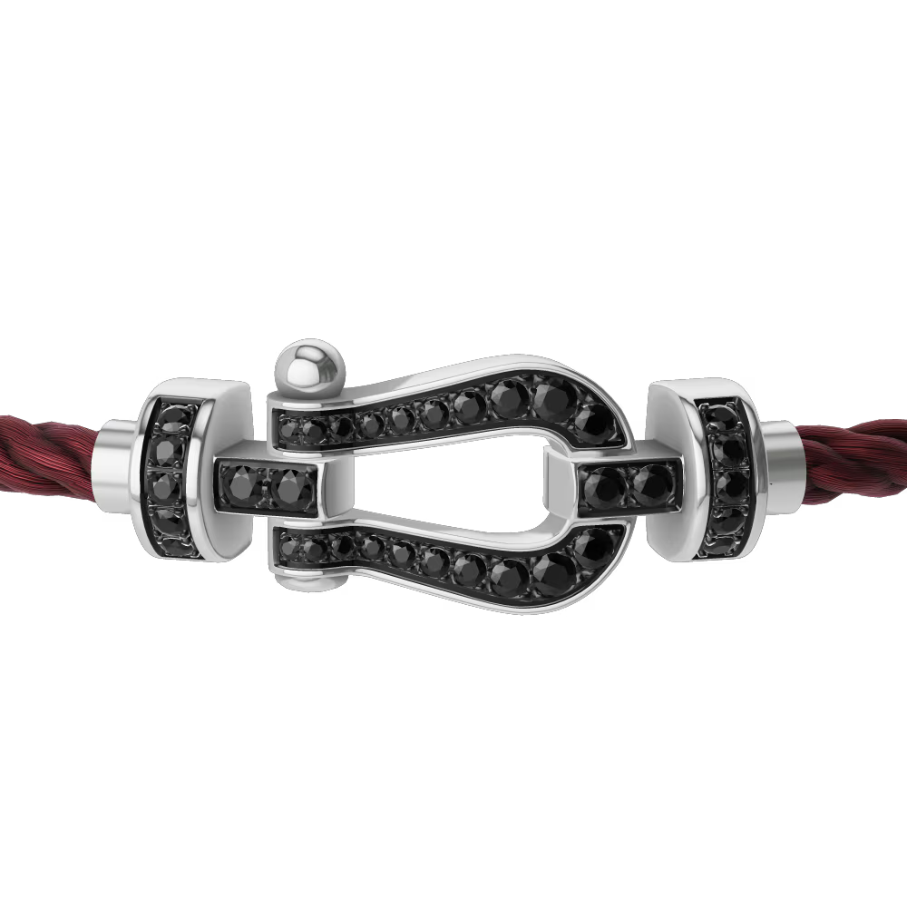 Bracelet Force 10, moyen modèle, pavé