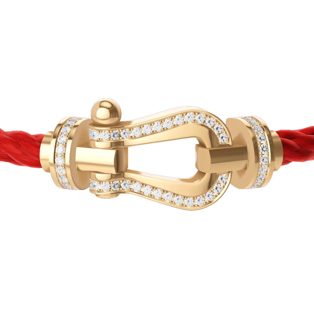 Bracelet Force 10, grand modèle, pavé