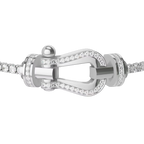 Bracelet Force 10, grand modèle, pavé