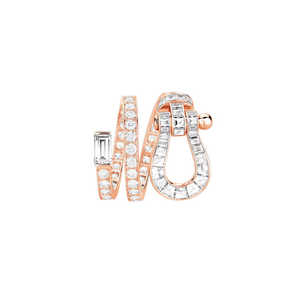 Bague Force 10, diamants baguette