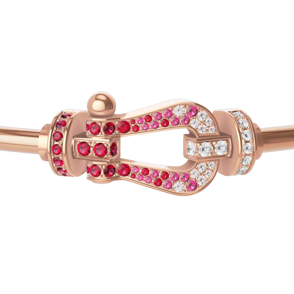 Bracelet Force 10, grand modèle, pavé