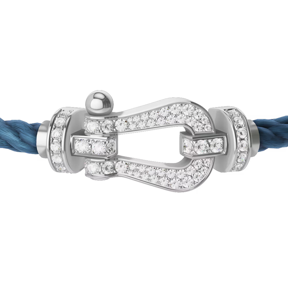 Bracelet Force 10, grand modèle, pavé