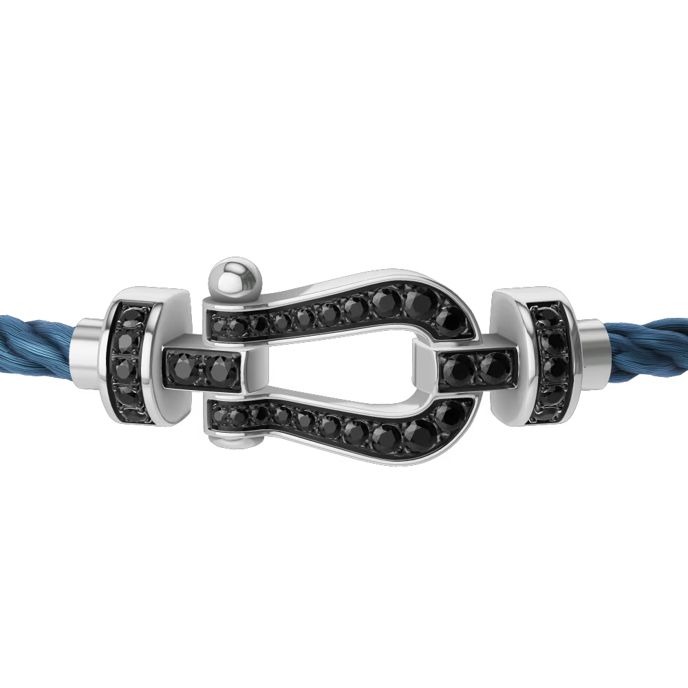 Bracelet Force 10, moyen modèle, pavé
