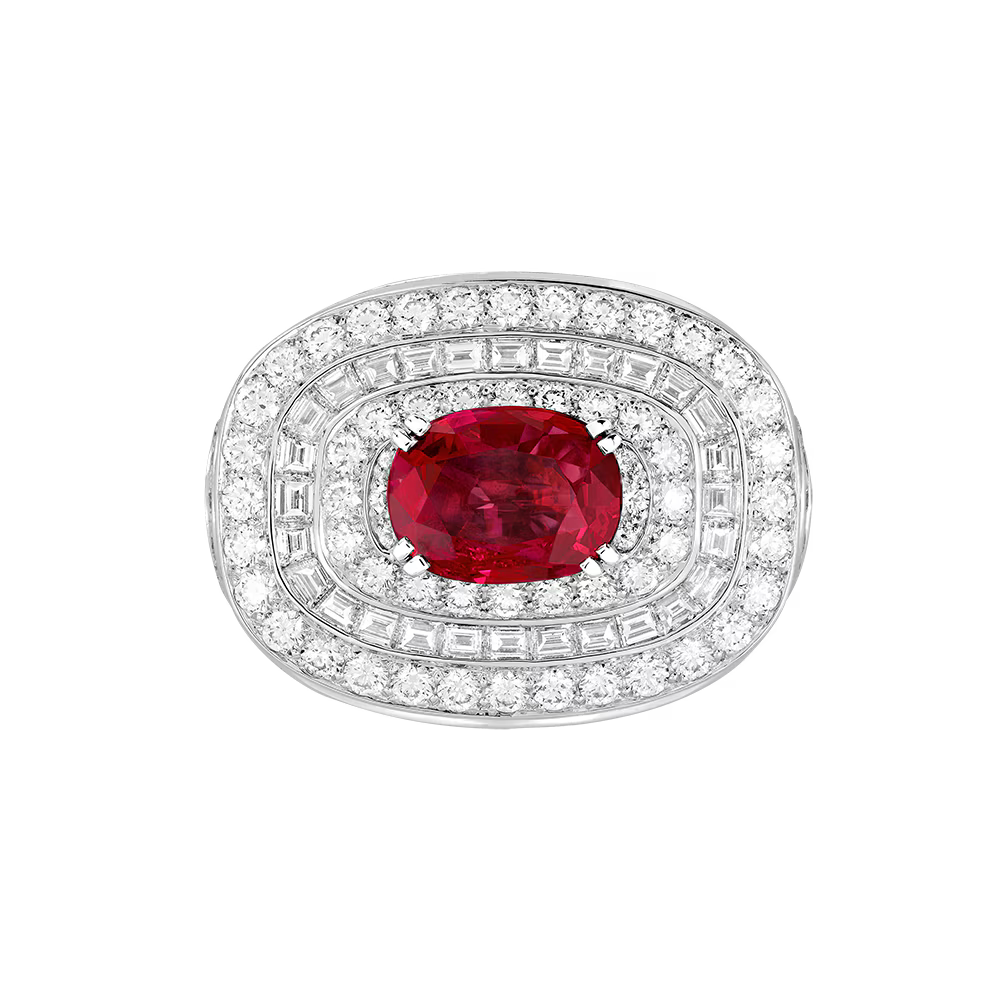 Bague 1936, rubis