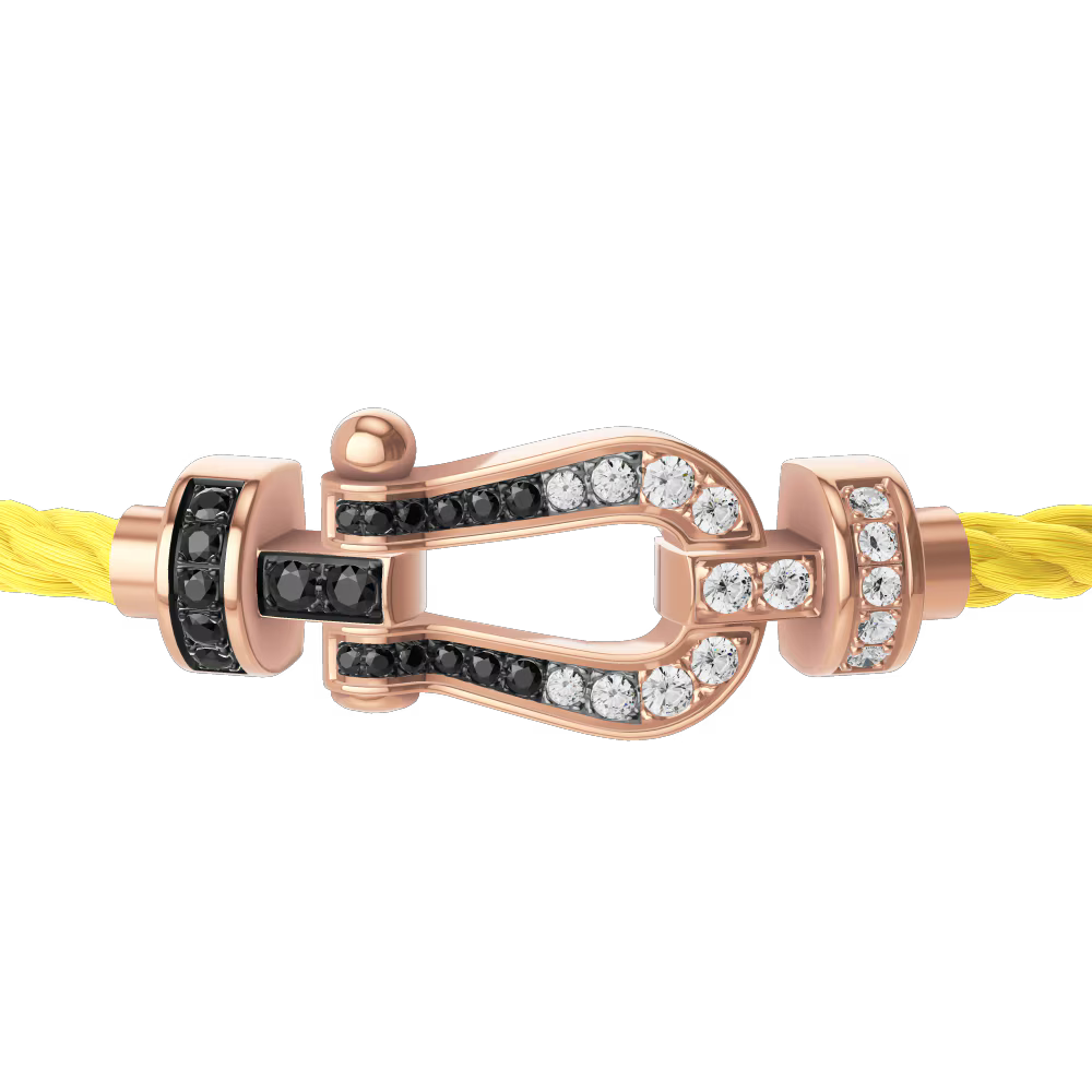 Bracelet Force 10, moyen modèle, pavé