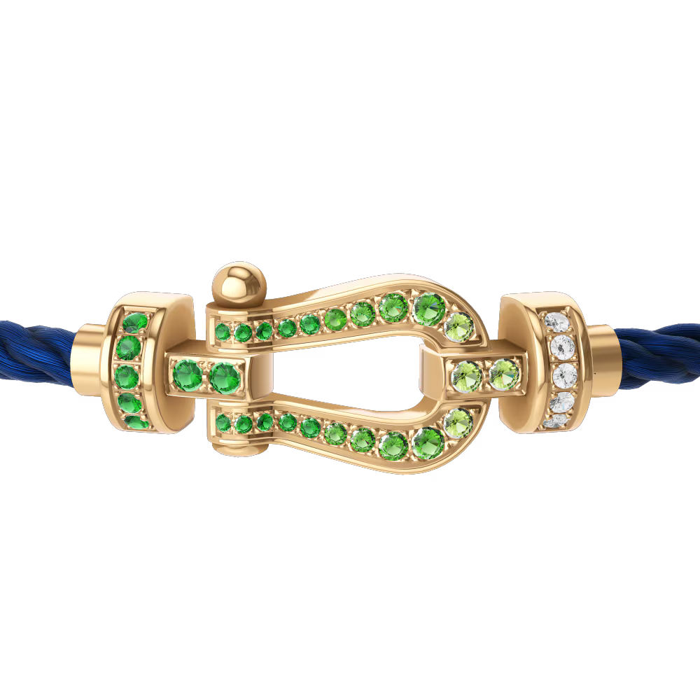Bracelet Force 10, moyen modèle, pavé