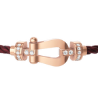 Bracelet Force 10, moyen modèle, semi-pavé