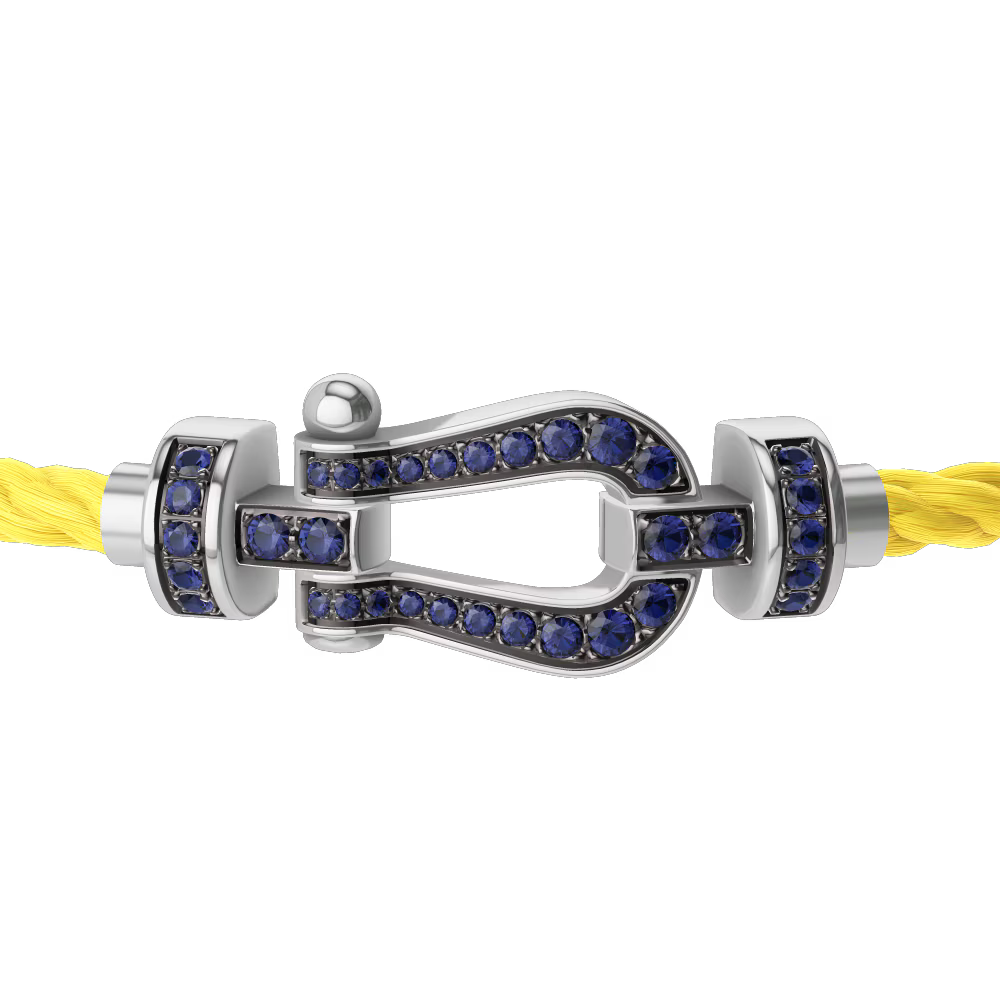 Bracelet Force 10, moyen modèle, pavé