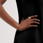 Tiffany T Bague T1 en or blanc 18 carats