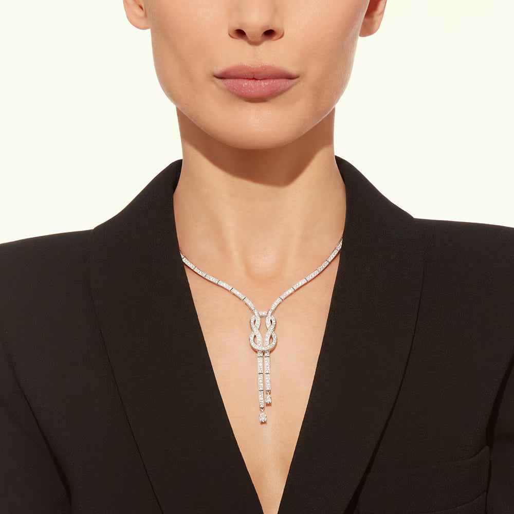 Collier Chance Infinie, pavé