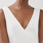 Collier Color by the Yard en or 18 carats, rubis et diamants