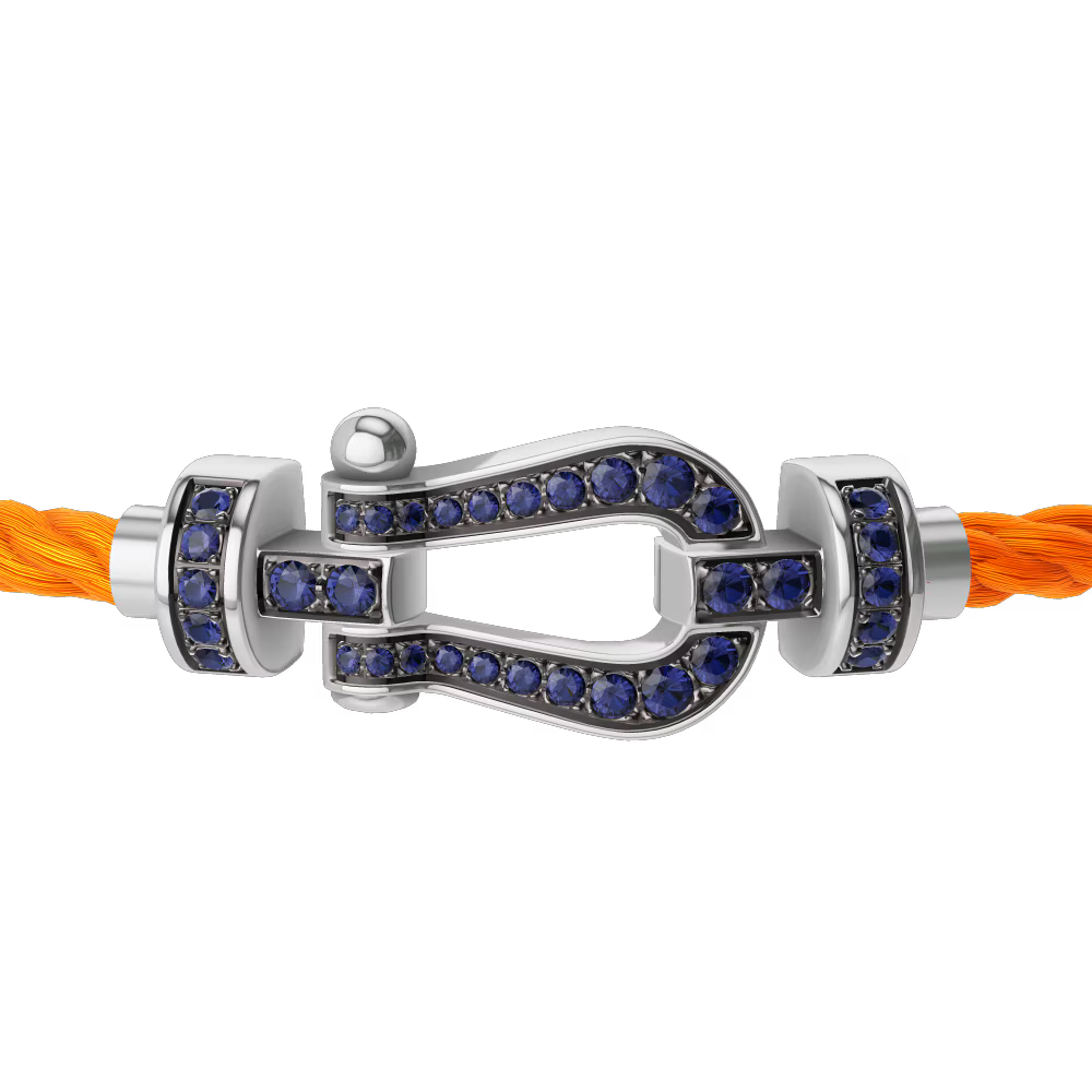 Bracelet Force 10, moyen modèle, pavé