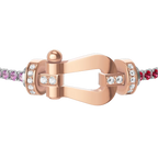 Bracelet Force 10, grand modèle, semi-pavé