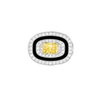 Bague 1936, diamant jaune