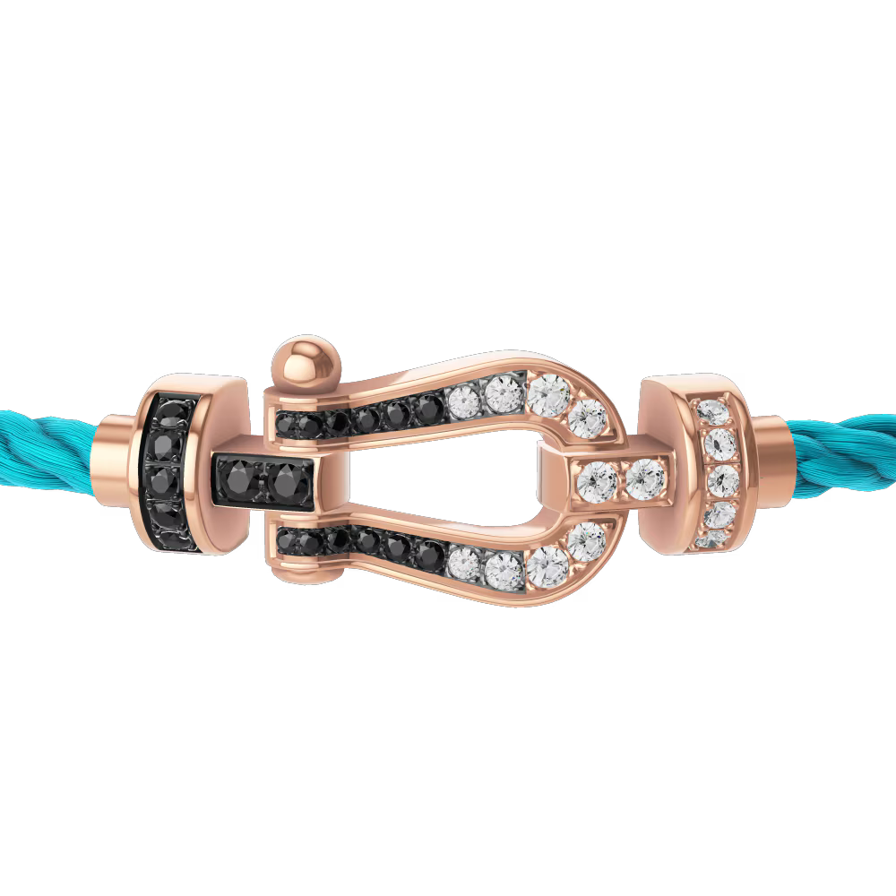 Bracelet Force 10, moyen modèle, pavé