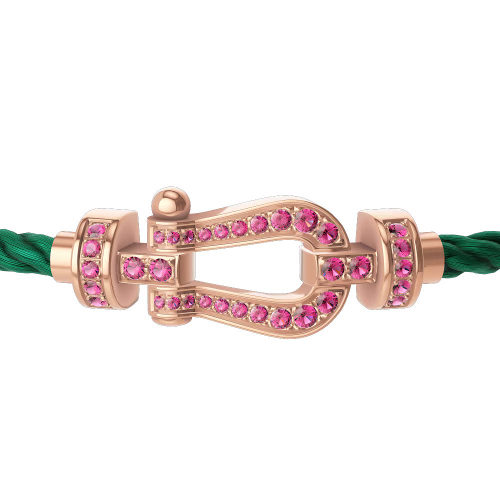 Bracelet Force 10, moyen modèle, pavé