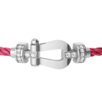 Bracelet Force 10, moyen modèle, semi-pavé