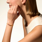 Bracelet Force 10, moyen modèle, pavé