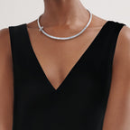 Collier en diamants T1 en or blanc 18 carats