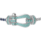 Bracelet Force 10, grand modèle, pavé