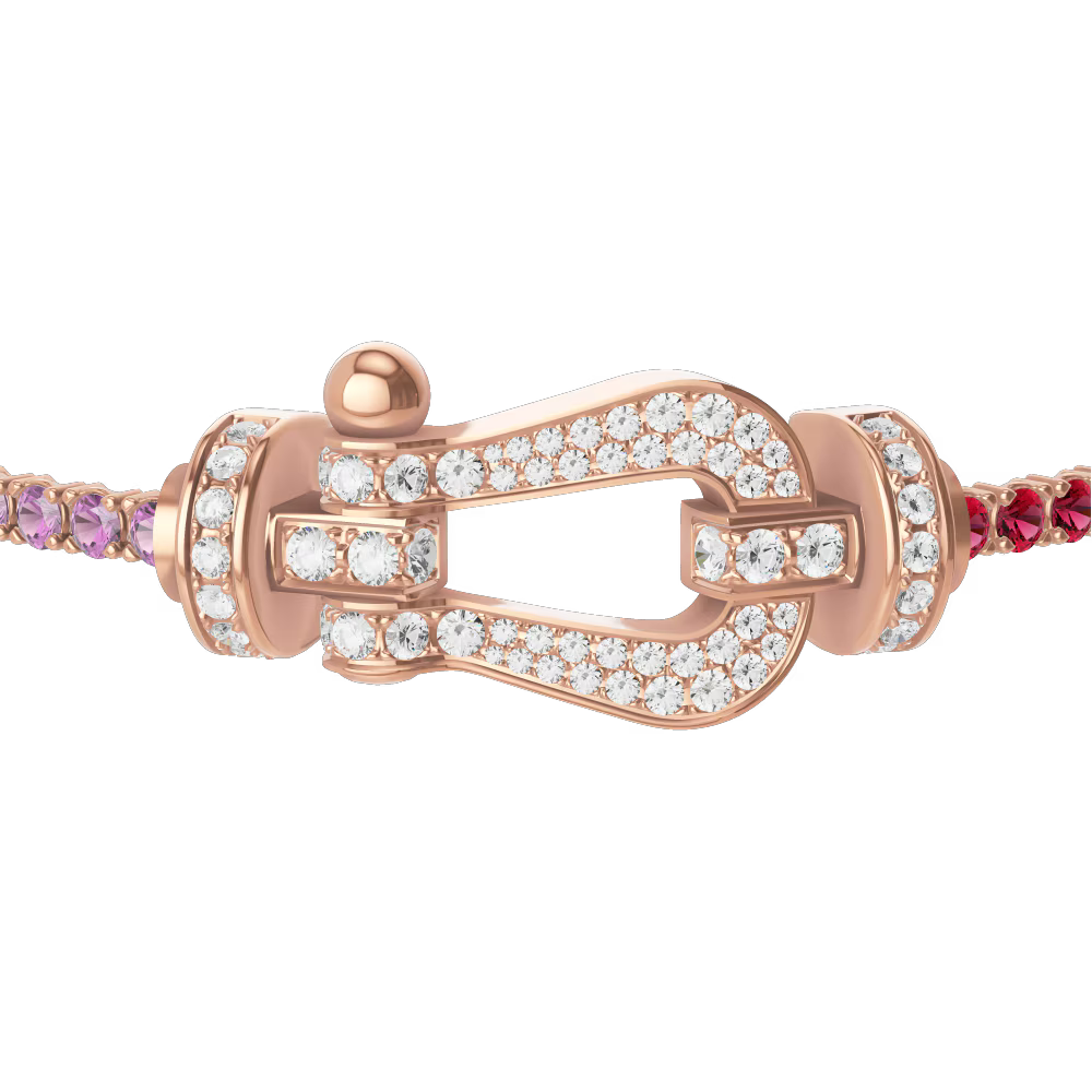 Bracelet Force 10, grand modèle, pavé