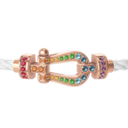 Bracelet Force 10, moyen modèle, pavé