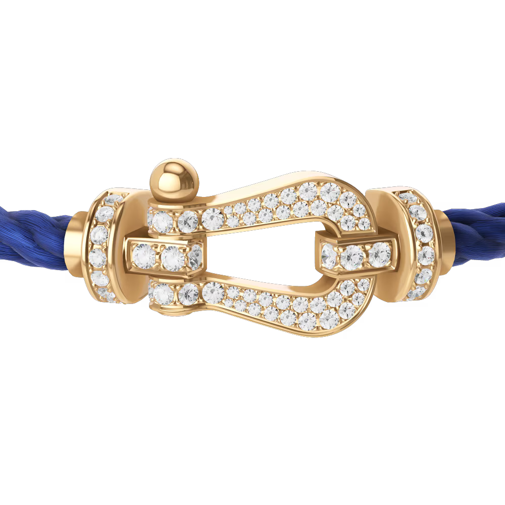 Bracelet Force 10, grand modèle, pavé