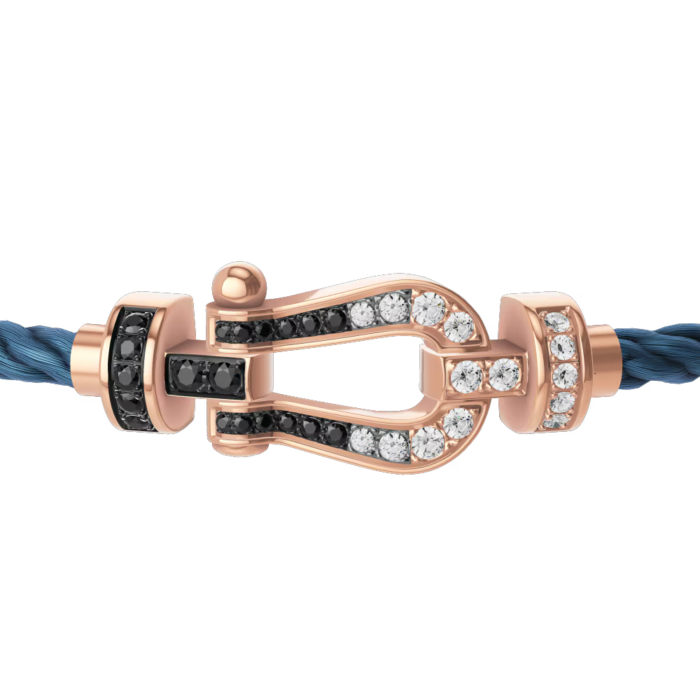 Bracelet Force 10, moyen modèle, pavé
