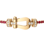 Bracelet Force 10, moyen modèle, semi-pavé