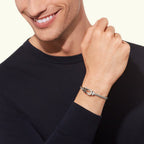 Bracelet Force 10, grand modèle, pavé