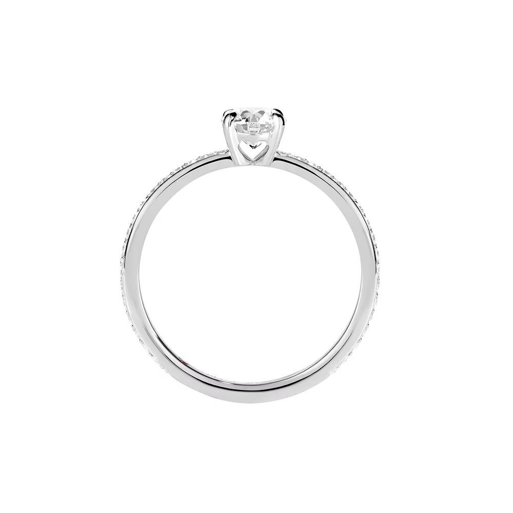 Bague de fiançailles Pretty Woman classique 0.50ct