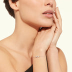 Bracelet Force 10, chaîne, petit modèle, pavé