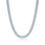 Collier grappe en diamants taille marquise