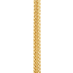 Bracelet multichaîne or jaune 750/1000e