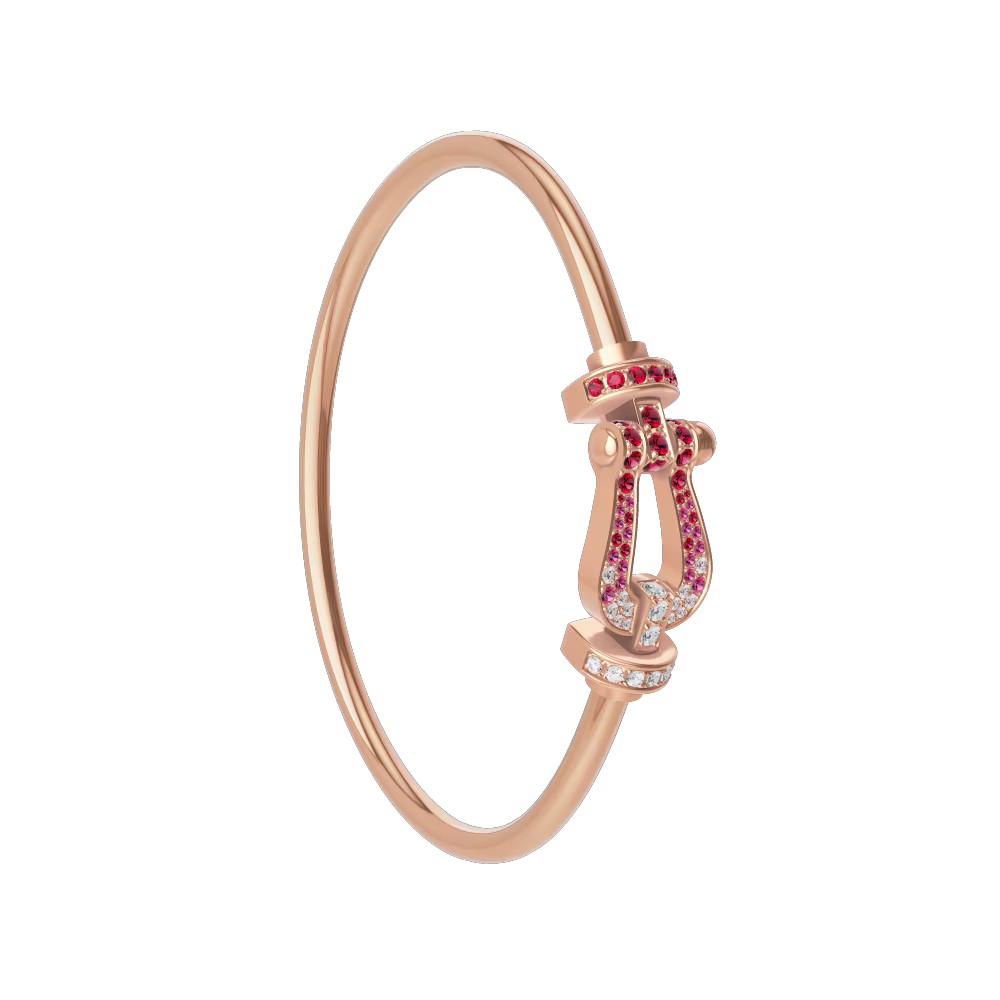 Bracelet Force 10, grand modèle, pavé