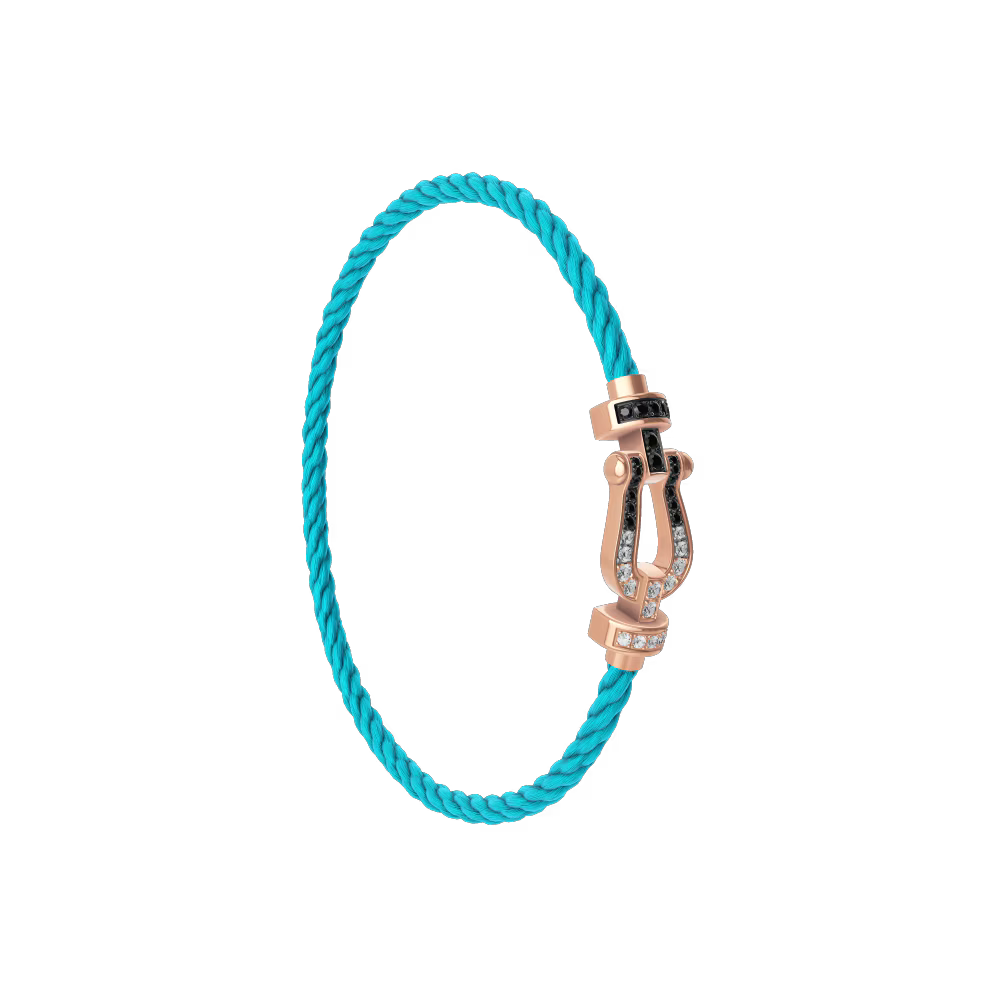 Bracelet Force 10, moyen modèle, pavé