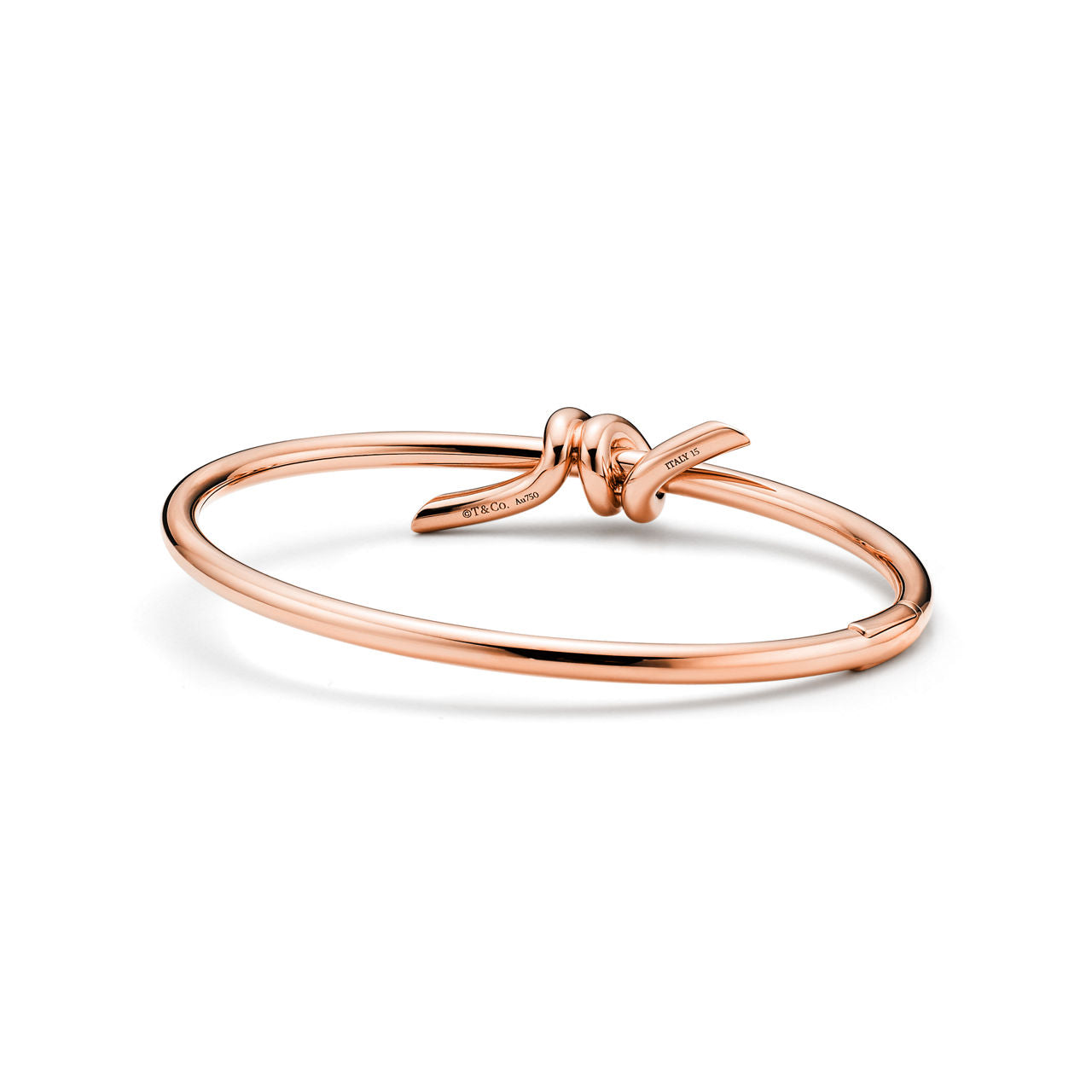 Bracelet jonc Wire en or rose