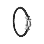 Bracelet Force 10, grand modèle, semi-pavé