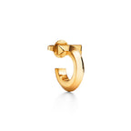 Boucles d’oreilles créoles T1 en or jaune 18 carats