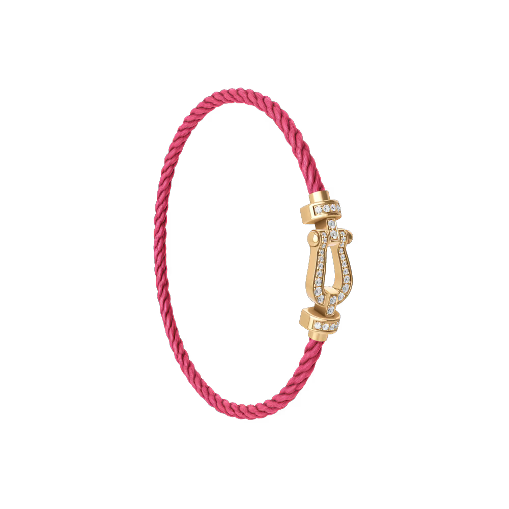Bracelet Force 10, moyen modèle, pavé