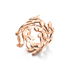 Paloma Picasso® Alliance Olive Leaf en or rose 18 carats