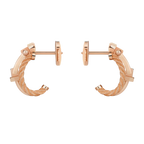 Boucles d'oreilles Force 10 Rise, petit modèle, semi-pavé