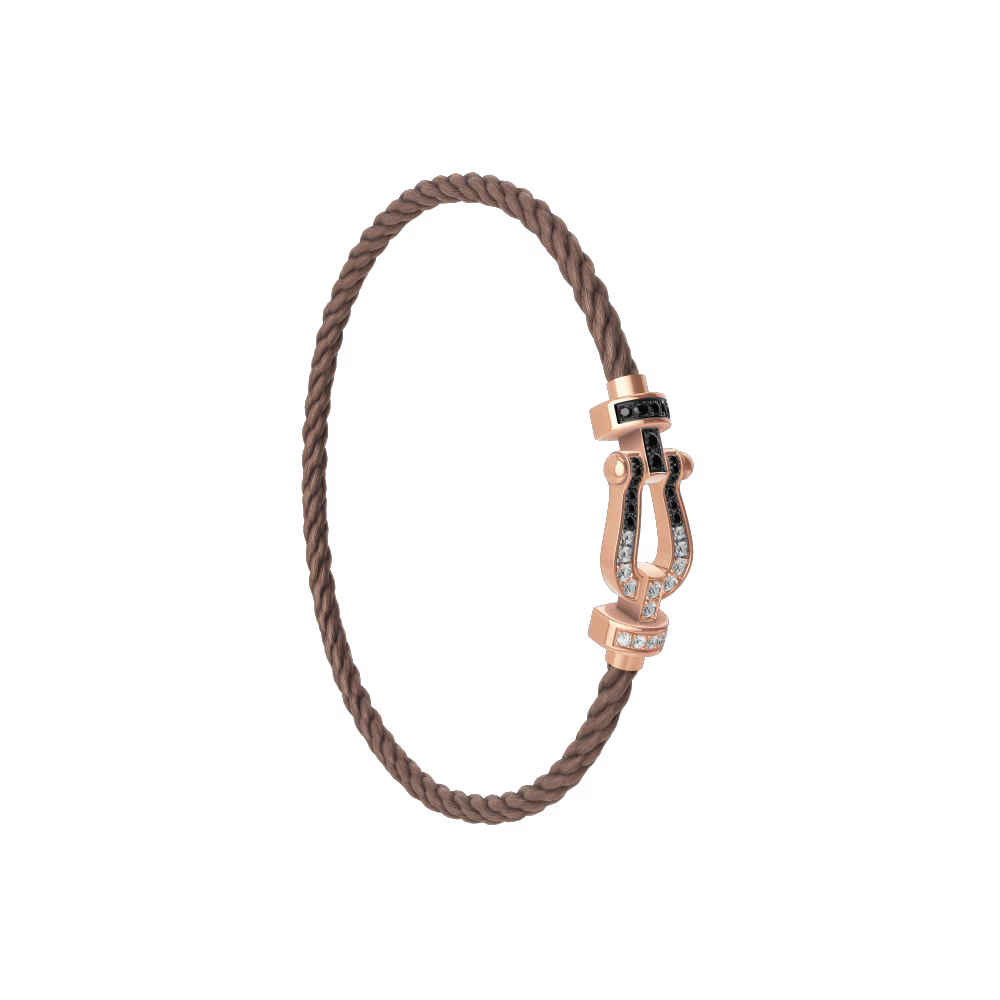 Bracelet Force 10, moyen modèle, pavé